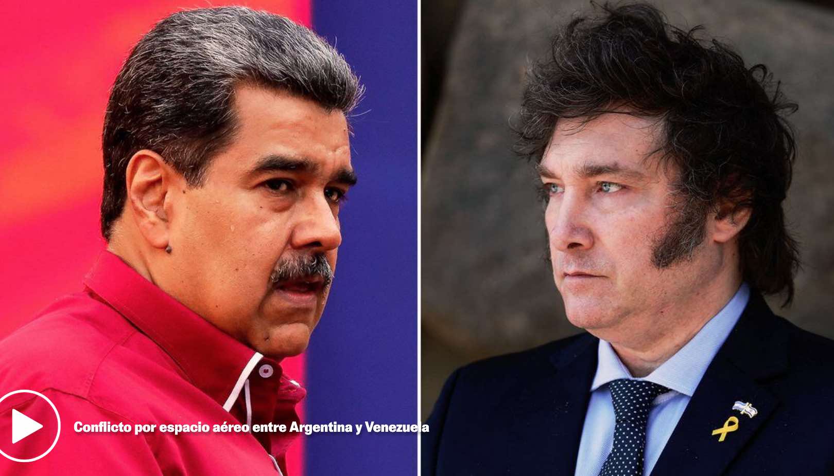 Milei vs. Maduro: Guerra en los cielos